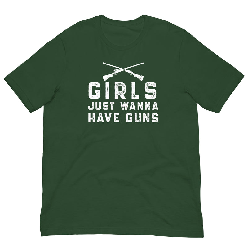 Load image into Gallery viewer, Girls Just Wanna Have Guns- Unisex T-Shirt