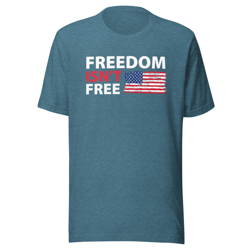 Load image into Gallery viewer, Freedom Isn't Free American Flag- Unisex T-Shirt