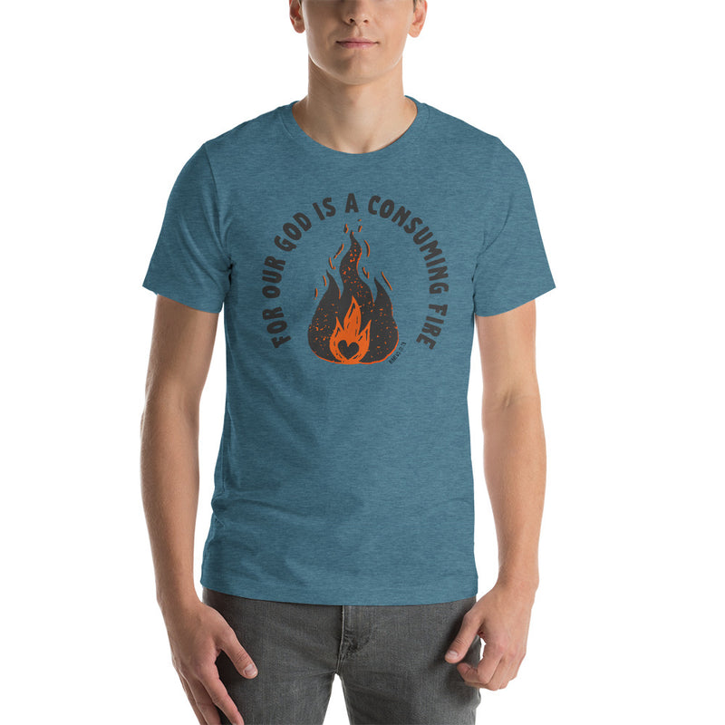 Load image into Gallery viewer, Our God Is A Consuming Fire Unisex T-Shirt