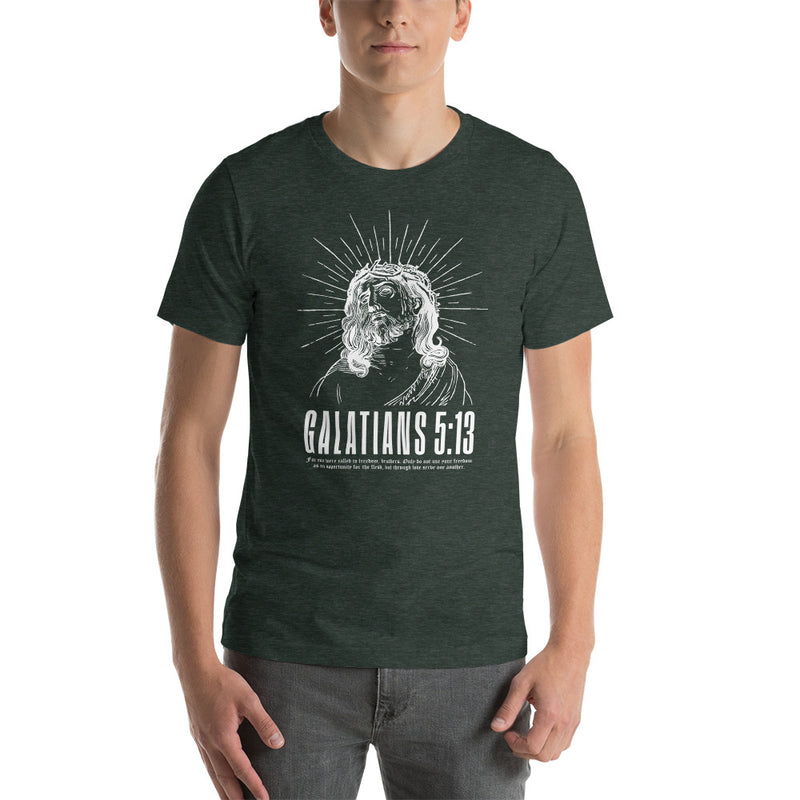 Load image into Gallery viewer, Galatians 5:13 - Unisex T-Shirt