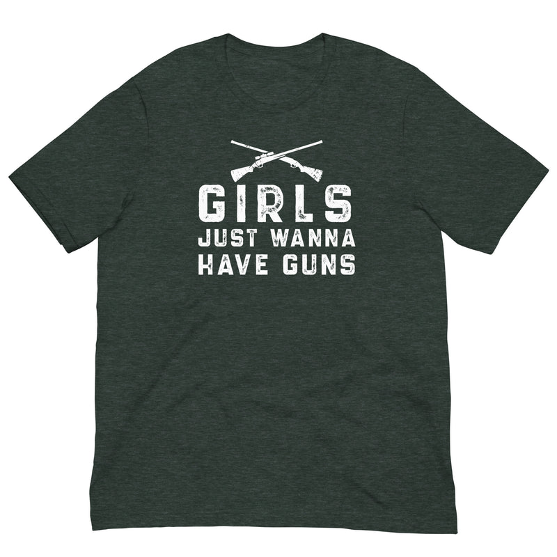 Load image into Gallery viewer, Girls Just Wanna Have Guns- Unisex T-Shirt