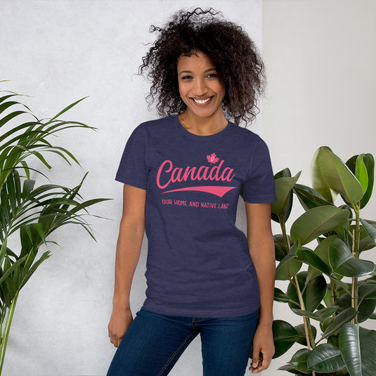 Canada Home and Native Land Unisex T-Shirt