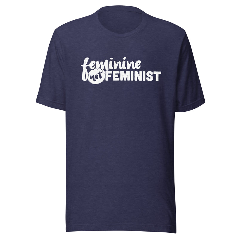 Load image into Gallery viewer, Feminine Not Feminist- Unisex T-Shirt