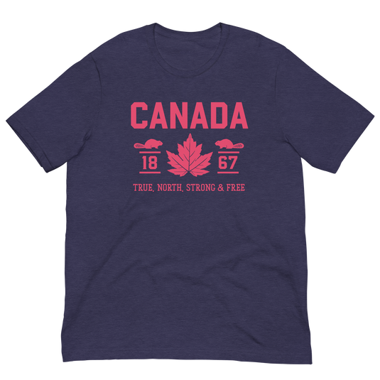 True North Strong and Free Unisex T-Shirt