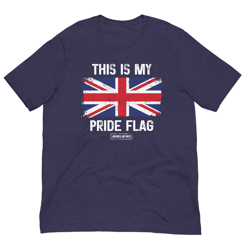 Load image into Gallery viewer, This is my Pride Flag (UK) Unisex T-Shirt