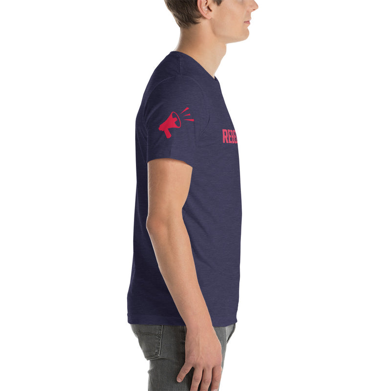 Load image into Gallery viewer, Rebel News Typography Logo- Unisex T-Shirt