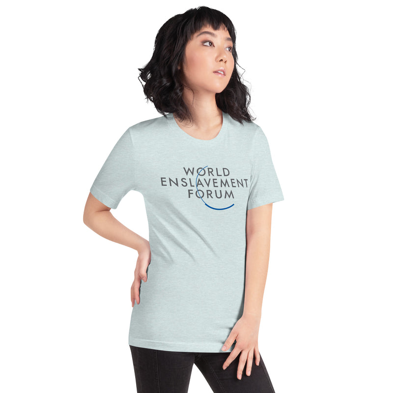 Load image into Gallery viewer, World Enslavement Forum- Unisex T-Shirt