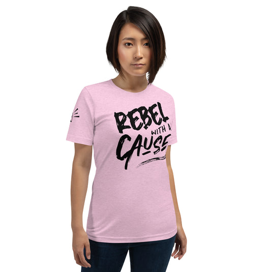 Rebel With A Cause Grunge- Unisex T-Shirt