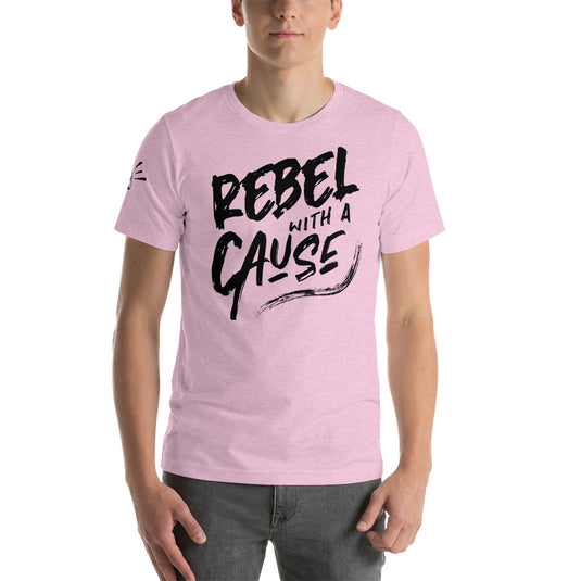 Rebel With A Cause Grunge- Unisex T-Shirt