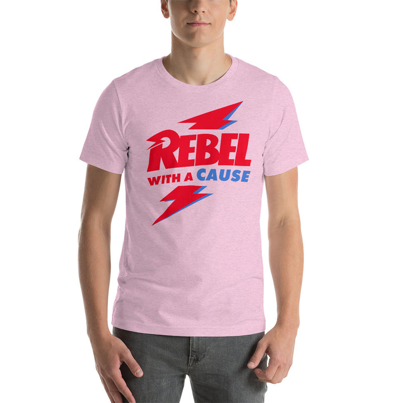 Load image into Gallery viewer, Rebel With A Cause Lightning- Unisex T-Shirt