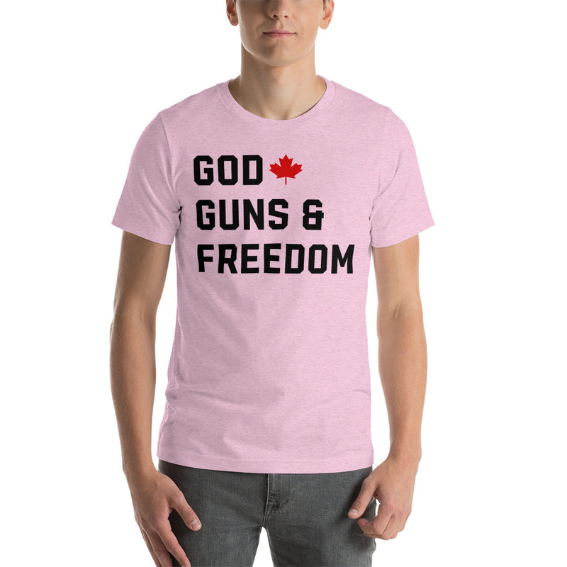 Load image into Gallery viewer, God, Guns & Freedom Canada- Unisex T-Shirt