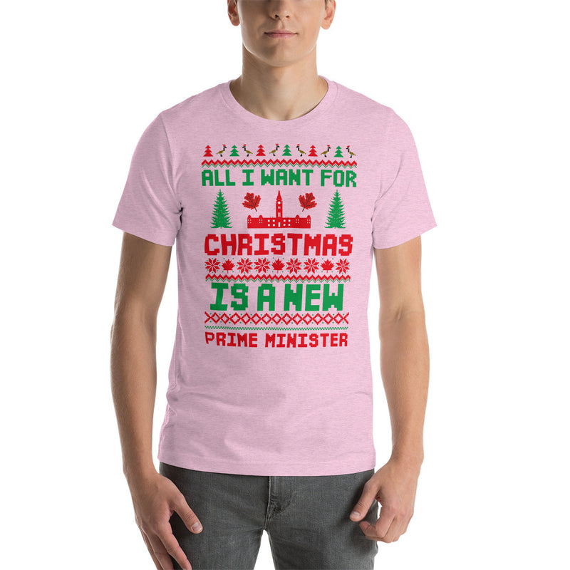 Load image into Gallery viewer, All I Want For Christmas Is A New Prime Minister- Unisex T-Shirt