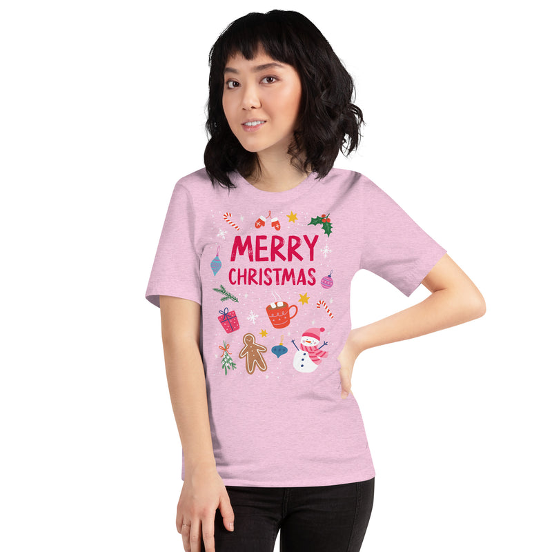 Load image into Gallery viewer, Whimsical Women's Christmas- Unisex T-Shirt