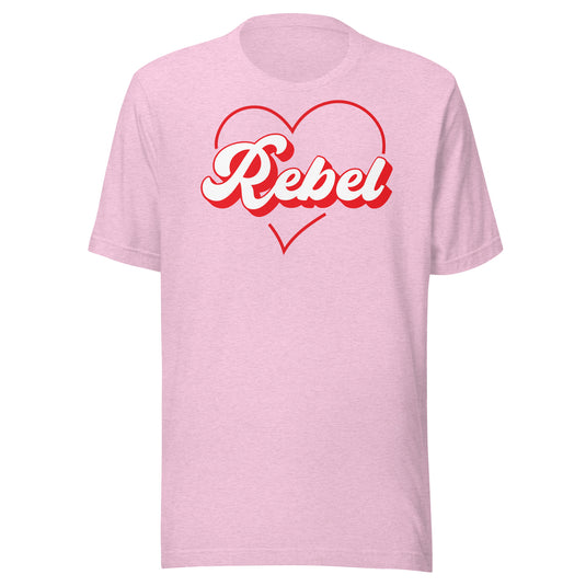 Rebel at Heart- Unisex T-Shirt