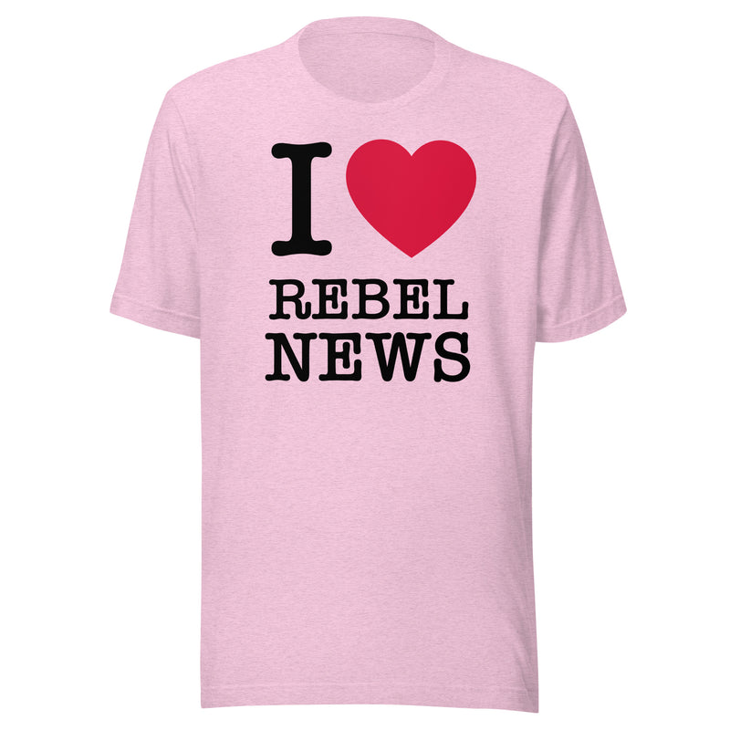 Load image into Gallery viewer, I Heart Rebel News- Unisex T-Shirt