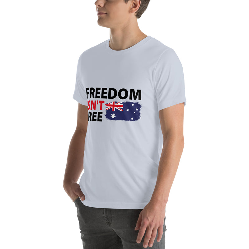 Load image into Gallery viewer, Freedom Isn't Free Flag Unisex T-Shirt (Australia)