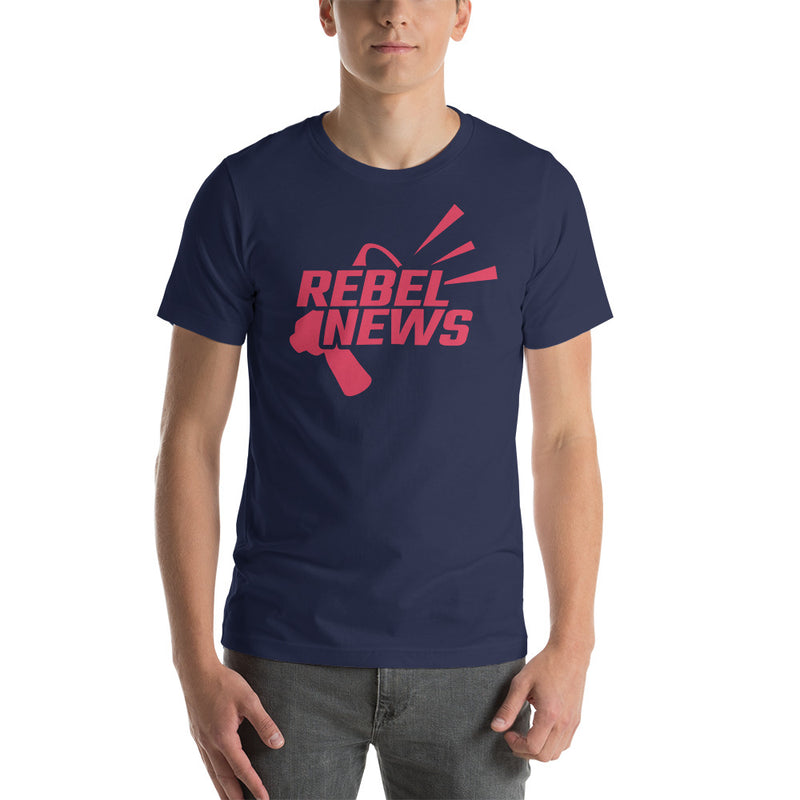 Load image into Gallery viewer, Rebel Bullhorn Logo Unisex T-Shirt