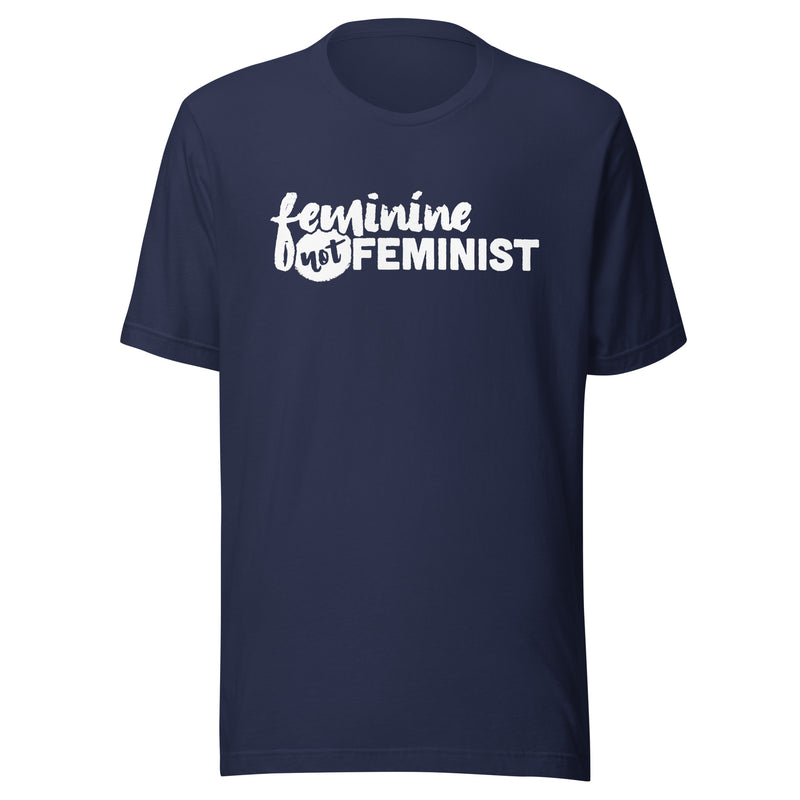 Load image into Gallery viewer, Feminine Not Feminist- Unisex T-Shirt