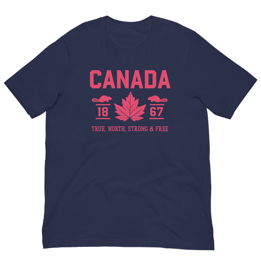 True North Strong and Free Unisex T-Shirt