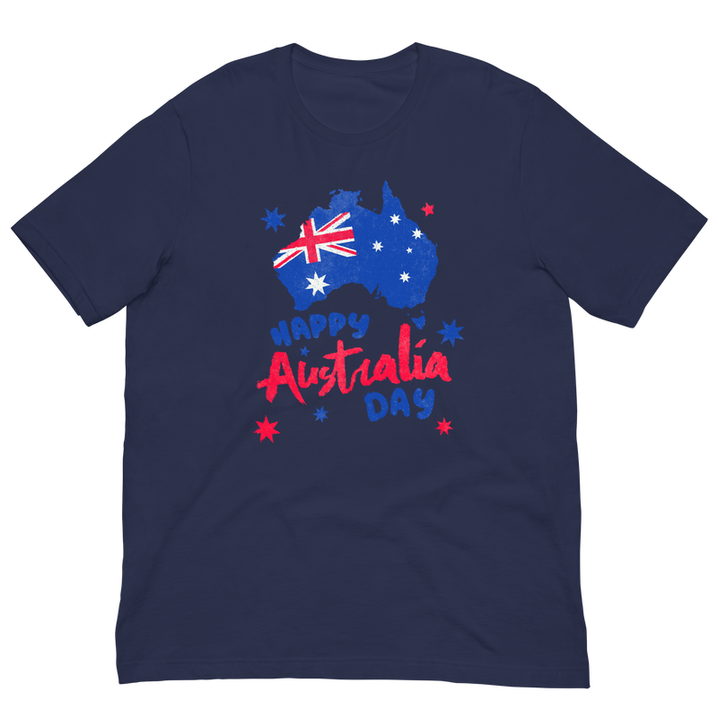 Load image into Gallery viewer, Happy Australia Day Unisex T-Shirt