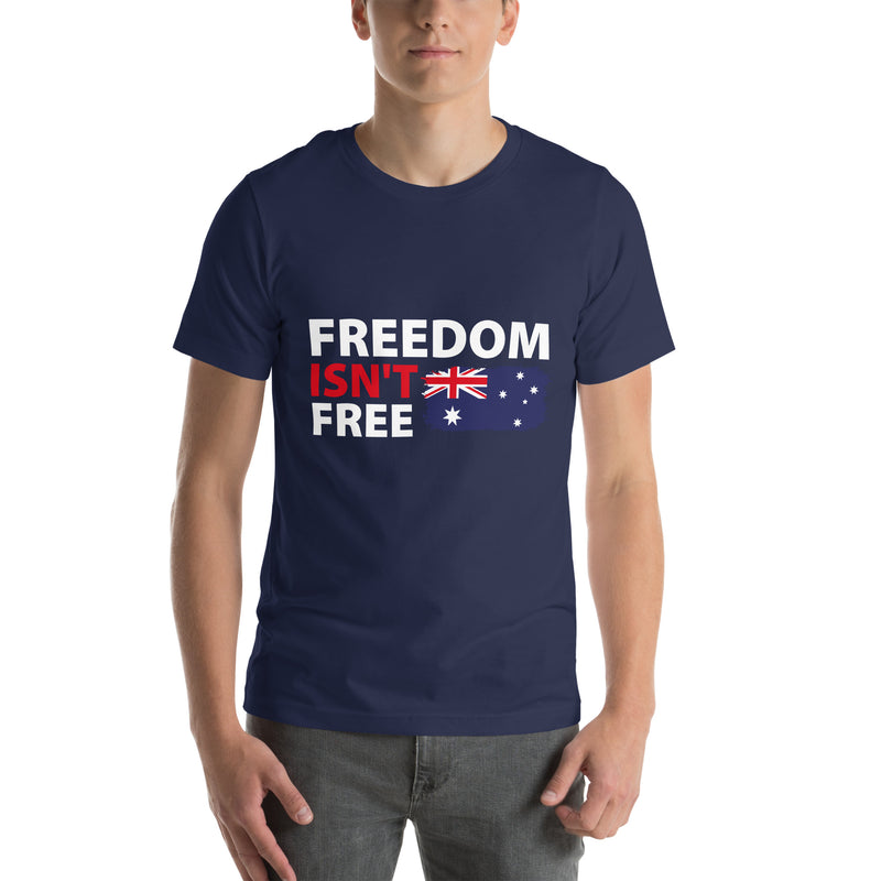 Load image into Gallery viewer, Freedom Isn't Free Flag Unisex T-Shirt (Australia)