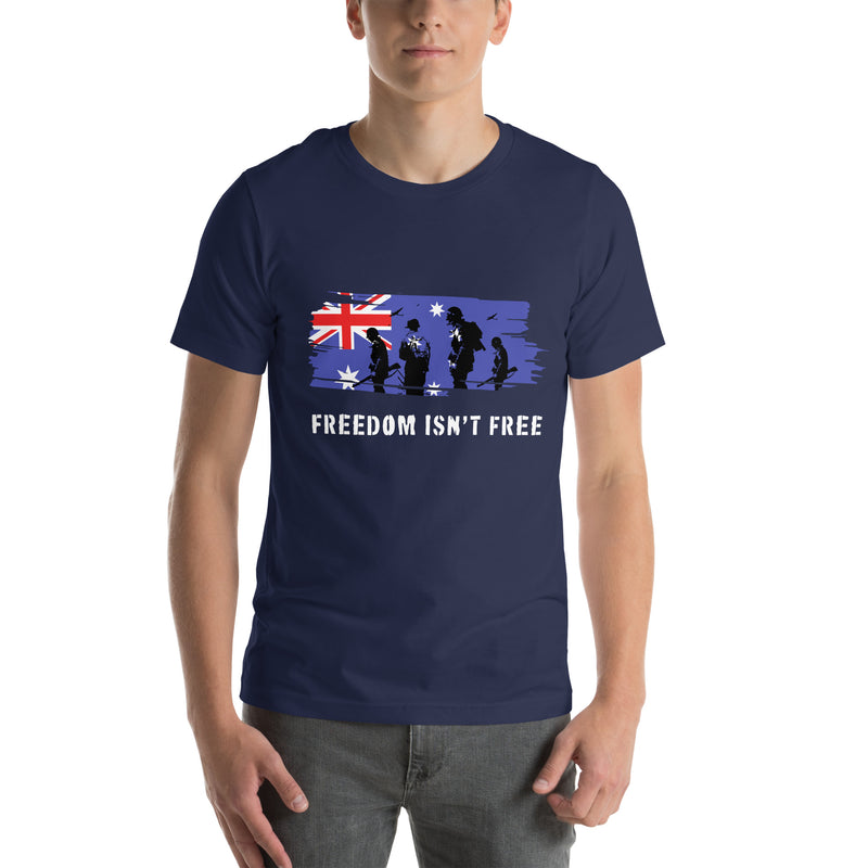 Load image into Gallery viewer, Freedom Isn't Free Unisex T-Shirt (Australia)