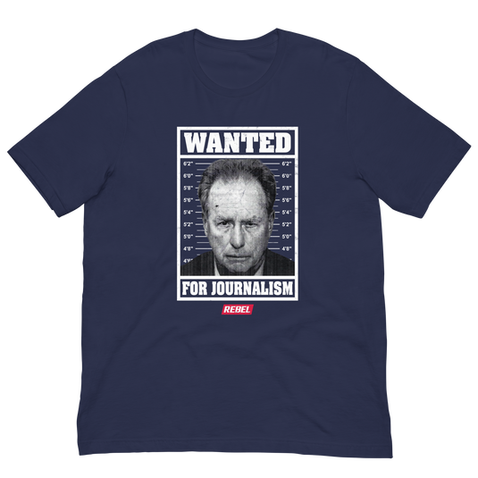 Wanted For Journalism Unisex T-Shirt