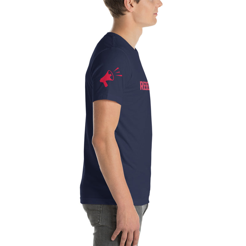 Load image into Gallery viewer, Rebel News Typography Logo- Unisex T-Shirt