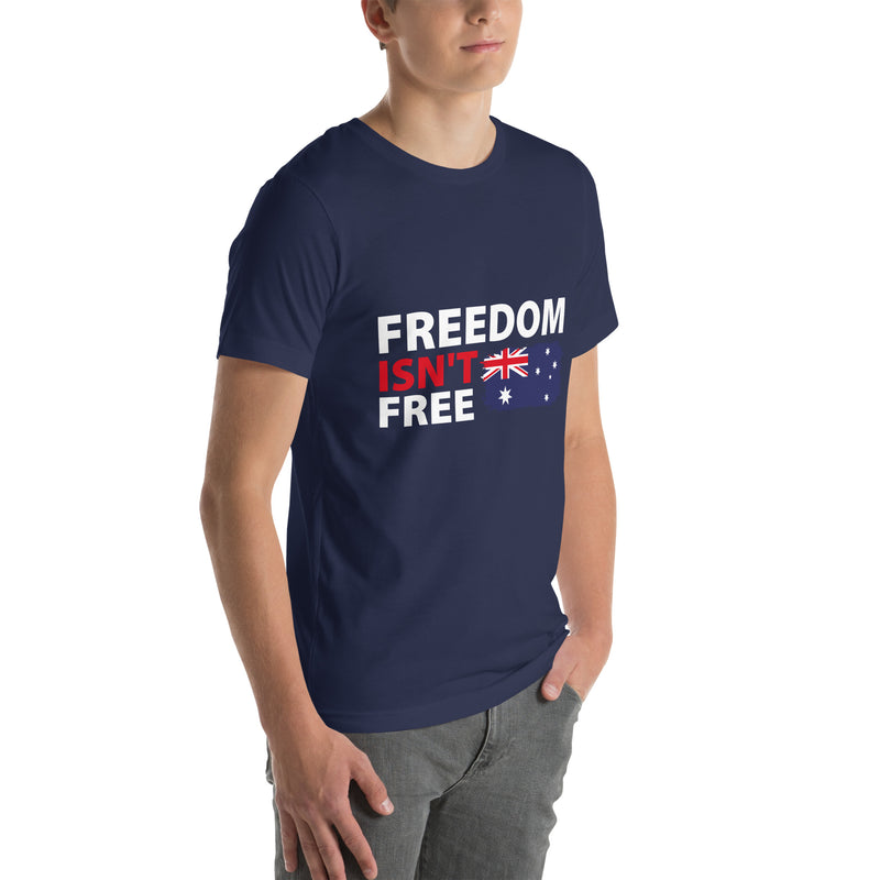 Load image into Gallery viewer, Freedom Isn't Free Flag Unisex T-Shirt (Australia)