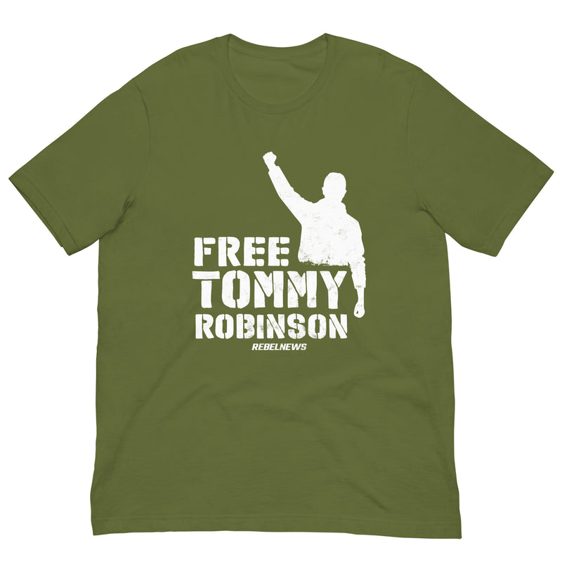 Load image into Gallery viewer, Free Tommy Robinson Unisex T-Shirt