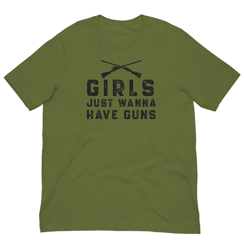 Load image into Gallery viewer, Girls Just Wanna Have Guns- Unisex T-Shirt