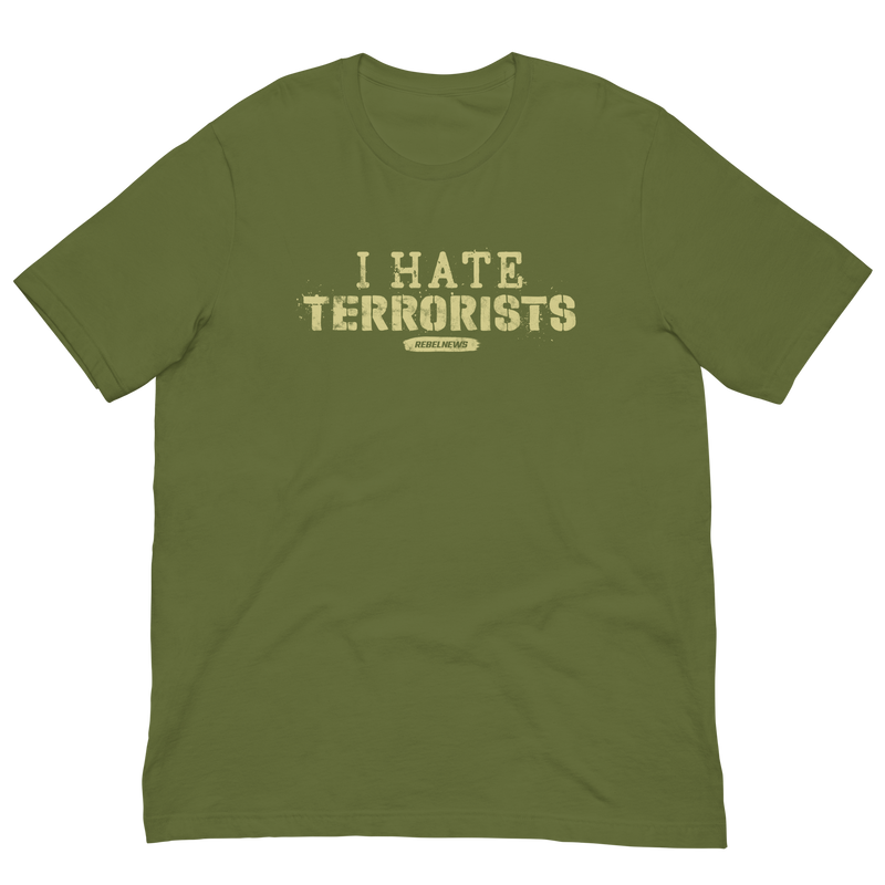 Load image into Gallery viewer, I Hate Terrorists Unisex T-Shirt
