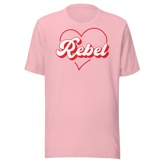 Rebel at Heart- Unisex T-Shirt