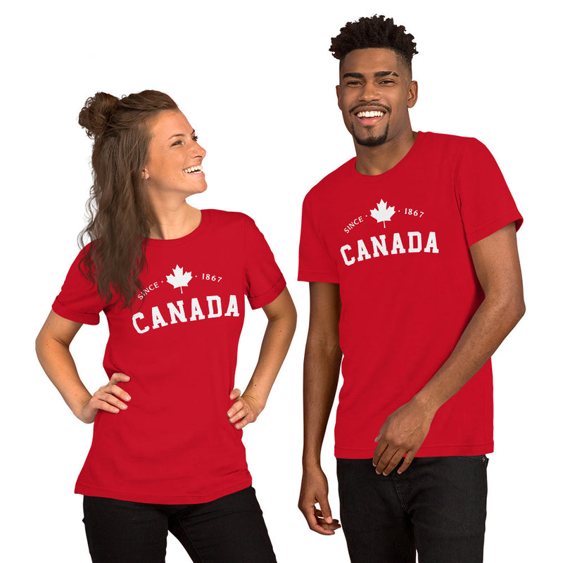 Load image into Gallery viewer, Limited Edition Canada Varsity-Unisex T-Shirt