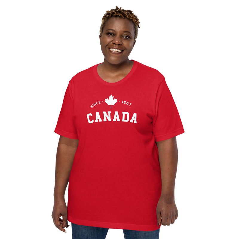 Load image into Gallery viewer, Limited Edition Canada Varsity-Unisex T-Shirt