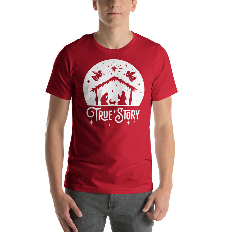Load image into Gallery viewer, True Story Nativity Unisex T-Shirt