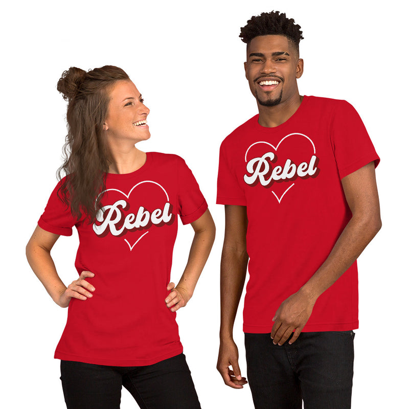 Load image into Gallery viewer, Rebel at Heart- Unisex T-Shirt