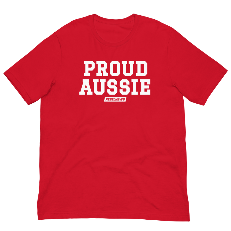 Load image into Gallery viewer, Proud Aussie Unisex T-Shirt (Australia)