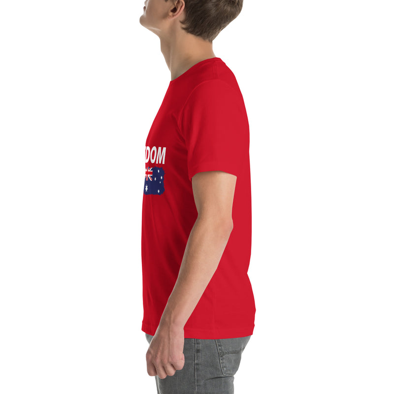 Load image into Gallery viewer, Freedom Isn't Free Flag Unisex T-Shirt (Australia)
