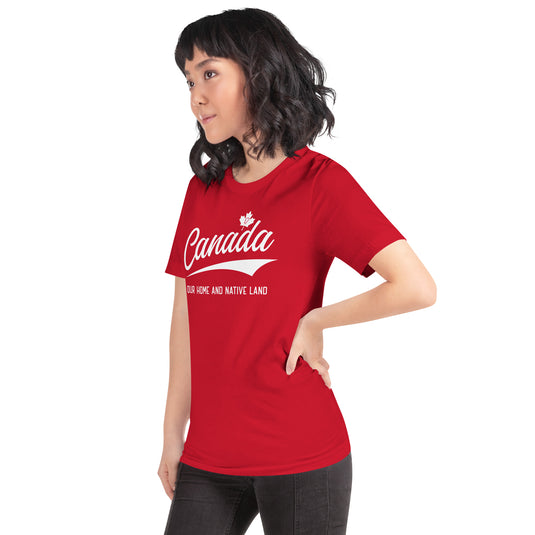 Canada Home and Native Land Unisex T-Shirt