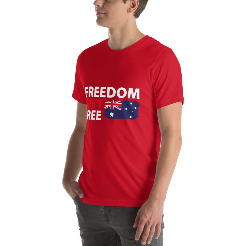 Load image into Gallery viewer, Freedom Isn't Free Flag Unisex T-Shirt (Australia)