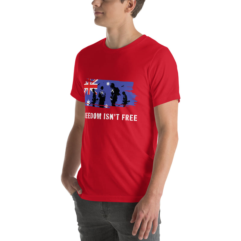 Load image into Gallery viewer, Freedom Isn't Free Unisex T-Shirt (Australia)