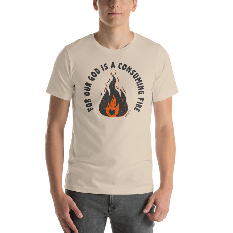 Load image into Gallery viewer, Our God Is A Consuming Fire Unisex T-Shirt