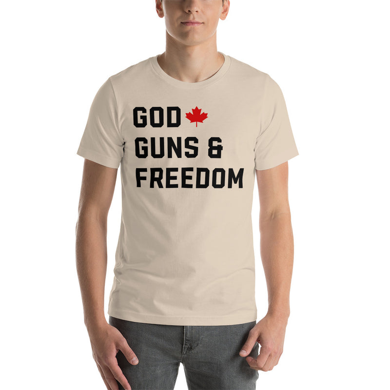 Load image into Gallery viewer, God, Guns & Freedom Canada- Unisex T-Shirt