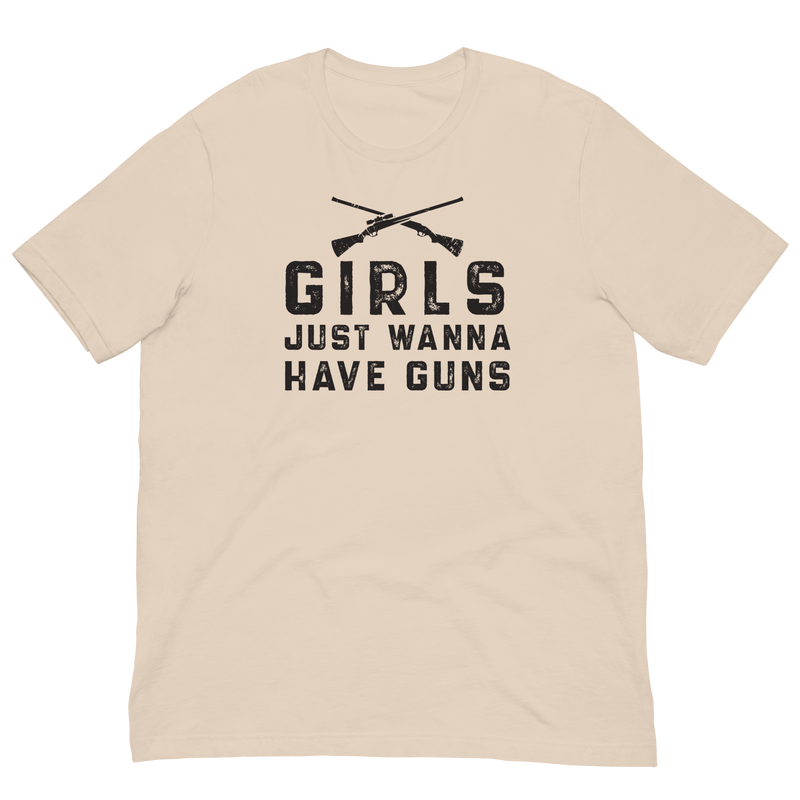 Load image into Gallery viewer, Girls Just Wanna Have Guns- Unisex T-Shirt