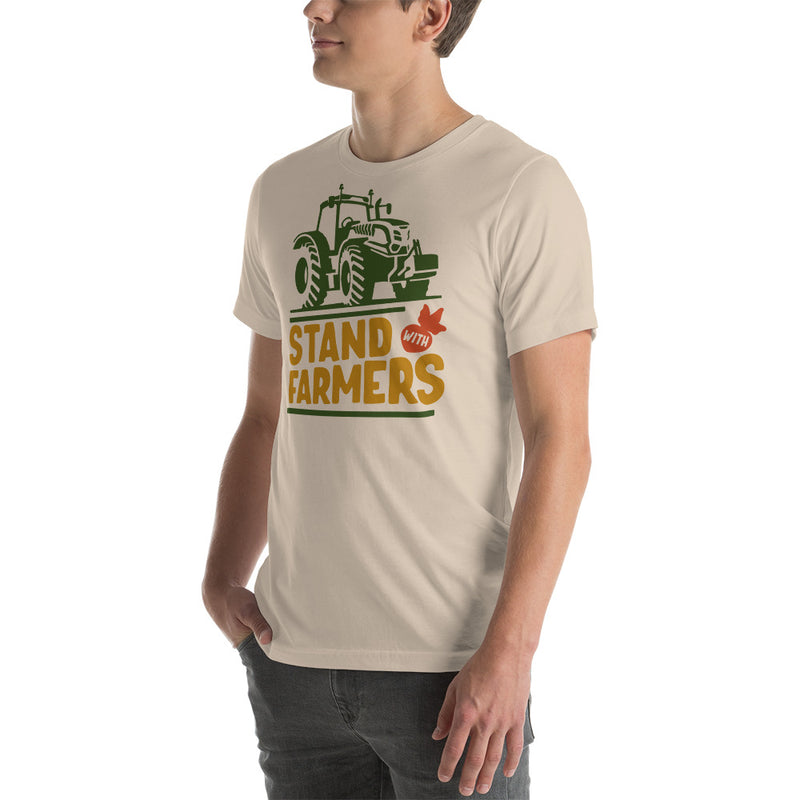 Load image into Gallery viewer, Stand with Farmers-Unisex T-Shirt