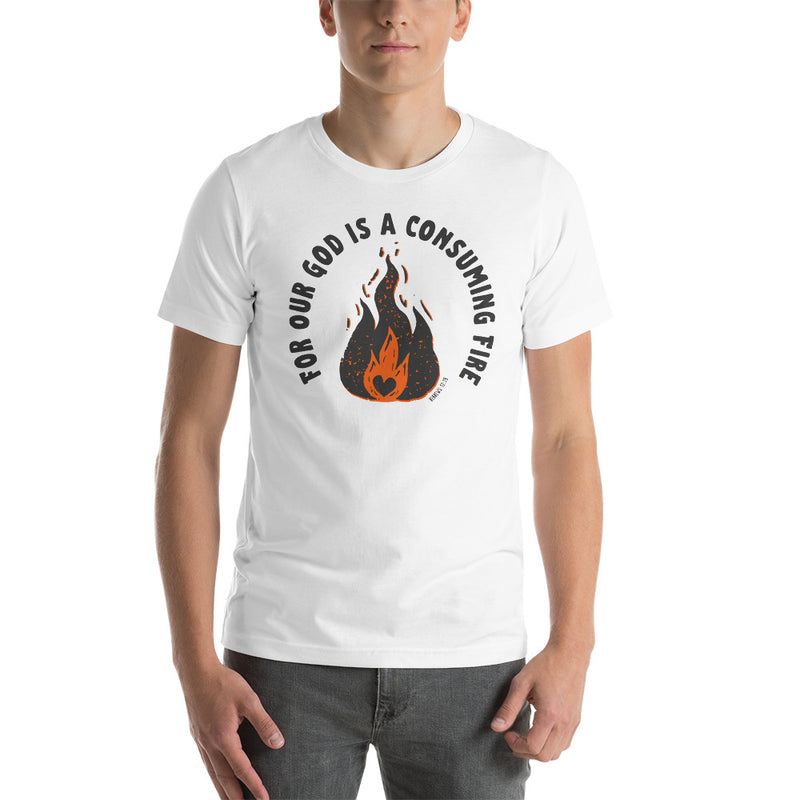 Load image into Gallery viewer, Our God Is A Consuming Fire Unisex T-Shirt