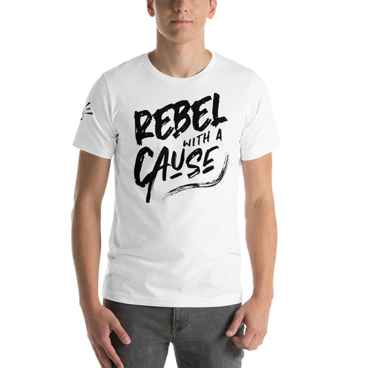 Rebel With A Cause Grunge- Unisex T-Shirt