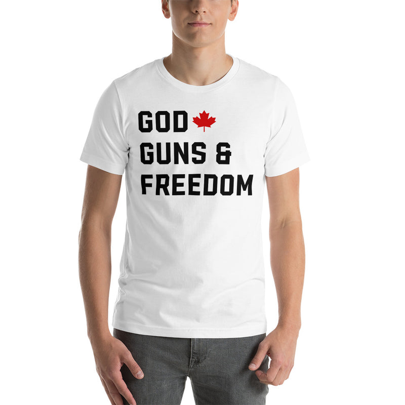 Load image into Gallery viewer, God, Guns & Freedom Canada- Unisex T-Shirt