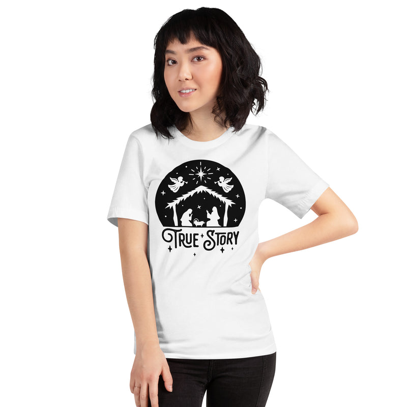 Load image into Gallery viewer, True Story Nativity Unisex T-Shirt